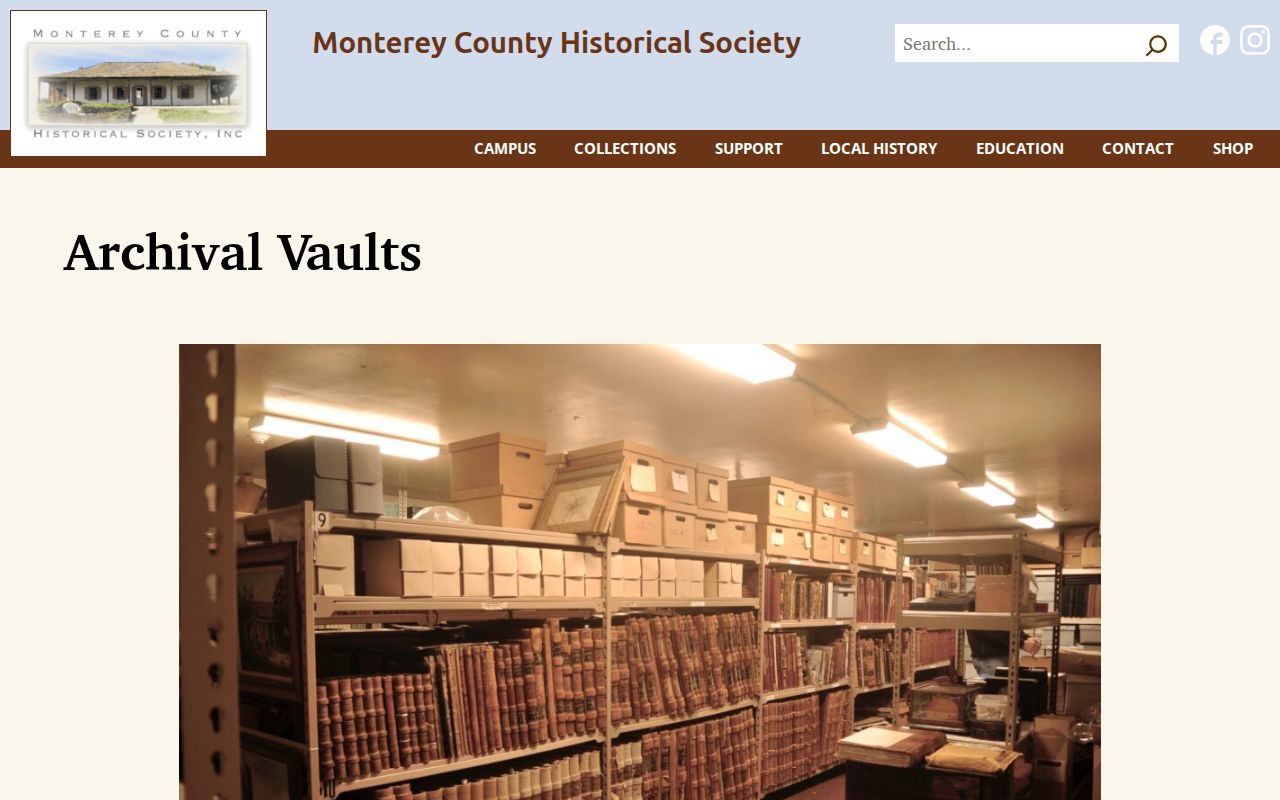 Monterey County people directories and name sources in MCHS Archival Vaults
